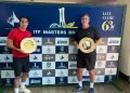 Definidos os campeões de duplas do ITF MT700 de Brasília