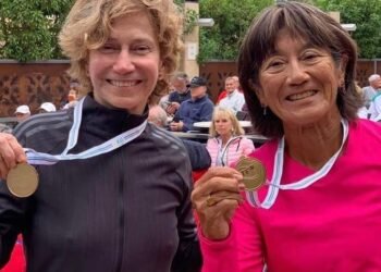 Patrícia Medrado é hexacampeã mundial em simples e duplas